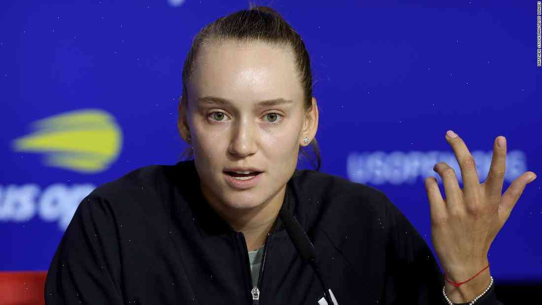 Rybakina Rybakina reveals the after-math of winning her first Grand Slam