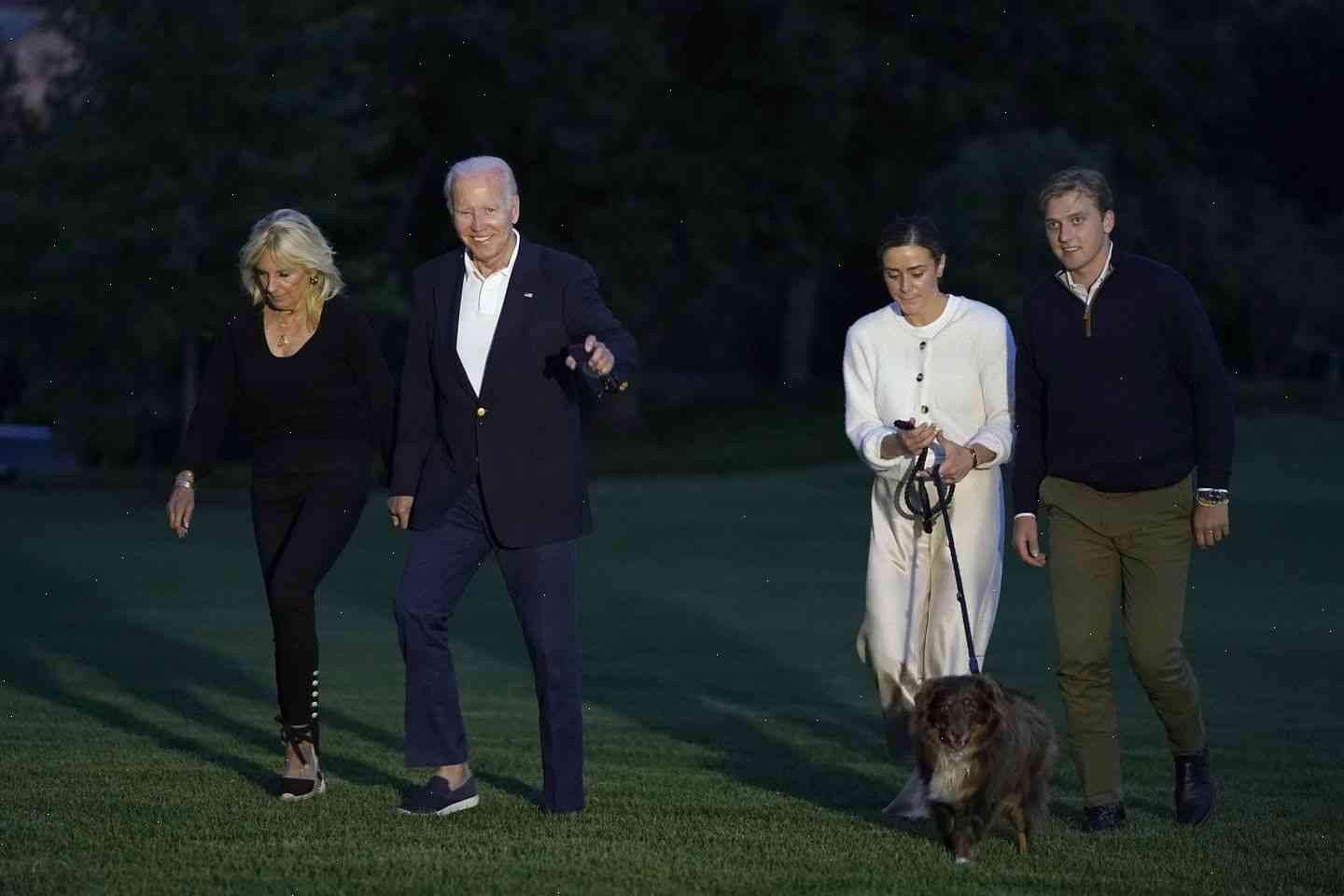 Joe Biden defends his remarks about his granddaughter's wedding